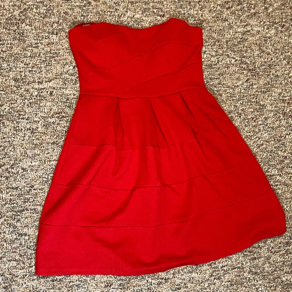 Finn & Clover red mini dress